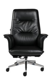 China Moded Foam Genuine Leather Desk Chair , 360d Leather Rolling Chair DIOUS wholesale