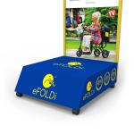 Oak Electric Bicycle Stand Electric Scooter Stand Display For Retail Shop