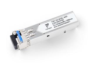China 20km LCDDM 1310nm 1550nm 2.5G SFP Optical Transceivers wholesale