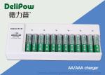 Multi - Functional Aa / Aaa Rechargeable Battery Charger 12 Slots