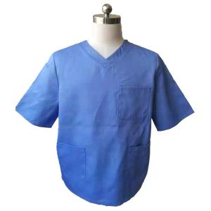 China 180gsm-220gsm Polyester Cotton Scrubs Medical Uniform Scrubs For Doctors Nurse wholesale