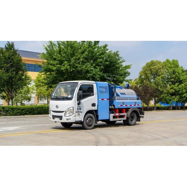 Clean Sludge Energy Fecal Suction Truck Pure Electric Vacuum Pump Sanitation Vehicles