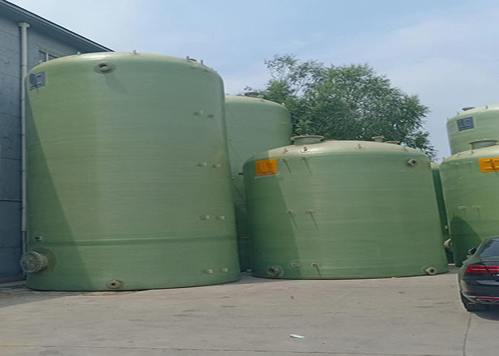 Chemical Storage FRP Vertical Tank 0.8CBM Sewage Treatment Equipment