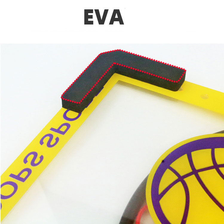 Kids Basketball Hoop Foldable Frame with 2 Basketballs Plastic Material Age Range 2 to 4 Years
