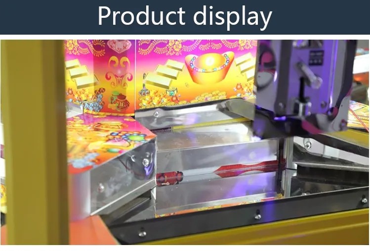 Customised Coin Operated claw Arcade Game Machine 6 Players 100KG