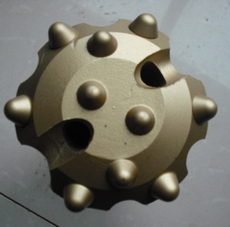 Tungsten Carbide DTH Drill Bits 105mm - 203 mm RC DTHF385 / DTH 350
