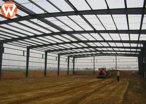 China High Strength Prefabricated Steel Structure Warehouse Waterproof And Fireproof wholesale