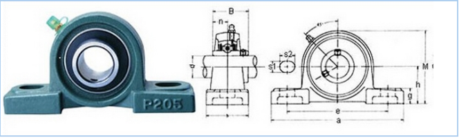 Chrome Steel UCP 201 Bearing Self Aligning UCP202 UCP 203 Bearing