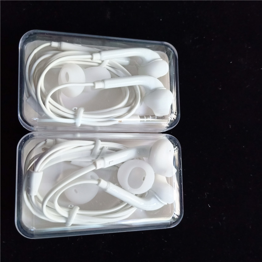 3.5mm Mobile Phone Earphone S6 Handsfree 110cm In Ear Wired Earbuds With Mic