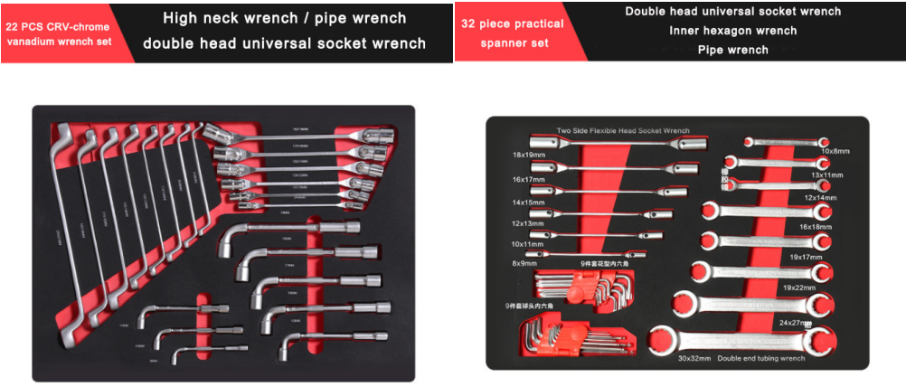 Auto Hand 46 Pieces Mechanic Tool Set , OEM Bike Repair Tool Kit