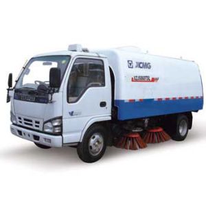 Cleaning Street Sweeper Truck 1000L Special Purpose Vehicles Road Sweeper