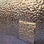water ripple shaped stainless steel sheet hammered embossed SS plate 304 316