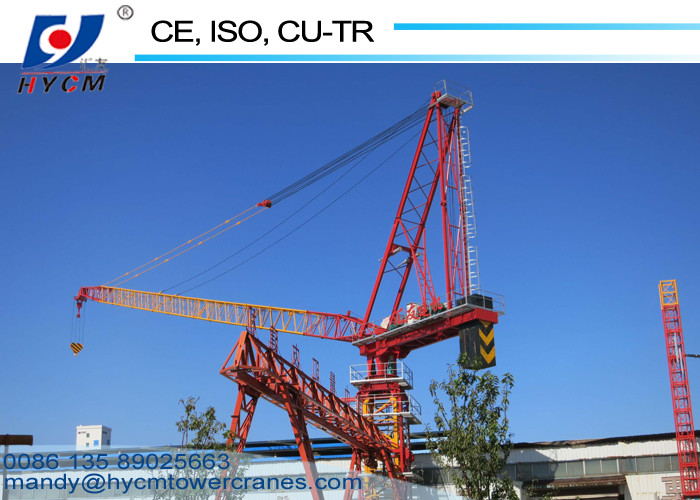 VFD Luffing Jib Tower Crane QTD260(6029) 16 ton 60m Jib Crane