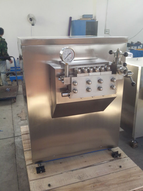11KW 1500L/H High Pressure Homogenizer Machine for Milk in 220V/380V/440V/480V