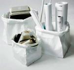 Kraft Paper Storage Bag, Laudry Kraft Bags, Clothes Bags, Pack Recycled Brown