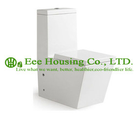 Wc Toilet Siphonic One Piece Sand Rectangular CE Toilets Seat With Cisterm For Wholesale