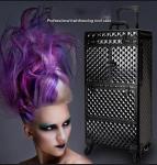 Professional Aluminium Hairdressing Tool Box , Universal Wheel Rod Hairdresser