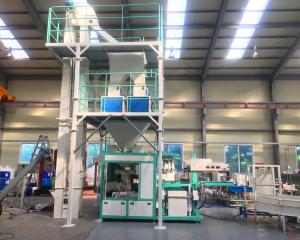 China 25kg Zeolite Granular Urea Packaging Machine Full Automatic Gravity Feeding wholesale