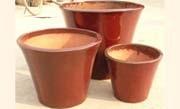 China Outdoor Ceramic Pots GW7152 Set 3 wholesale