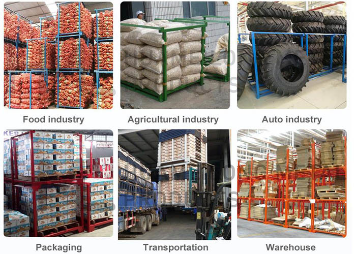 1500kg Steel Nestainer Storage Racks Height 1000-2000mm 1000-2500kg Weight Capacity