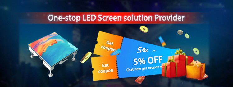 P3.91 Dance Floor LED Screen 250mmx250mm Module Size For Nightclub Stage Dance