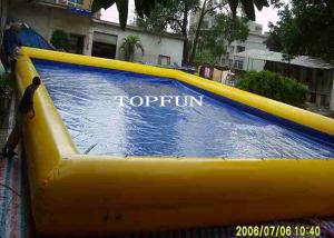China CE PVC Tarpaulin Large Inflatable Swimming Pool Outdoor Amusement Park wholesale