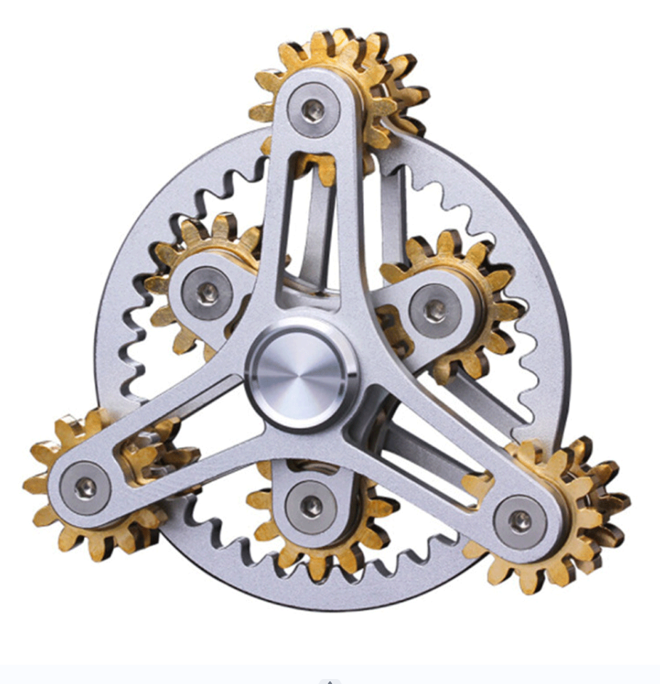Star Wheel Finger Gyroscope Pure Copper Gear Ferris Wheel Toy Pressure Relief Function