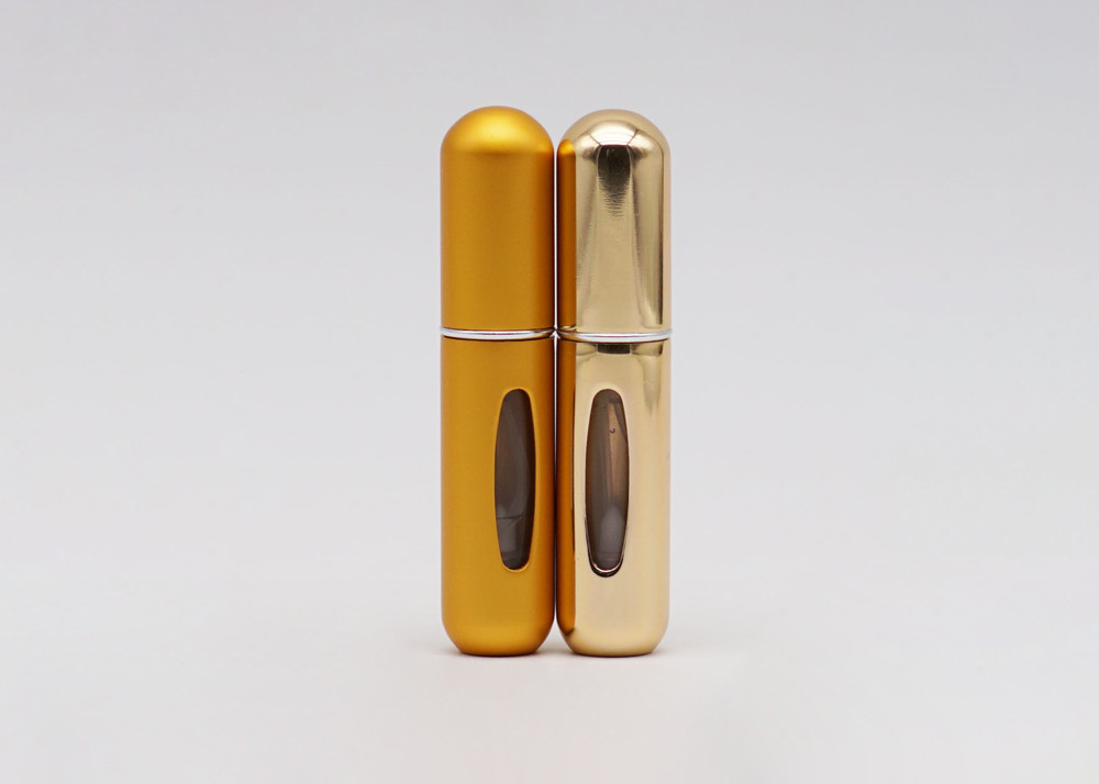 5ml Aluminum Perfume Atomizer Pump Sprayer Handbag Portable