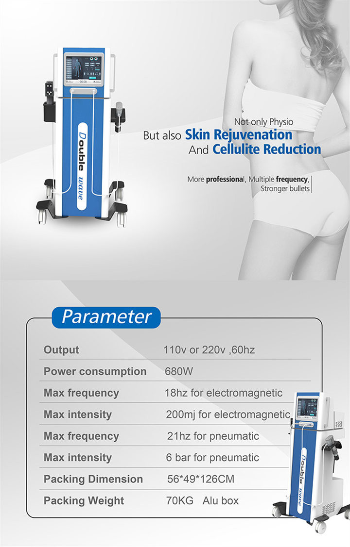 Pneumatic Electromagnetic Pulse Therapy Machine Non Invasive Easy Operation