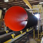 SRPCP Plastic Pipe Extrusion Machine 190000 Mpa 3000 Mm