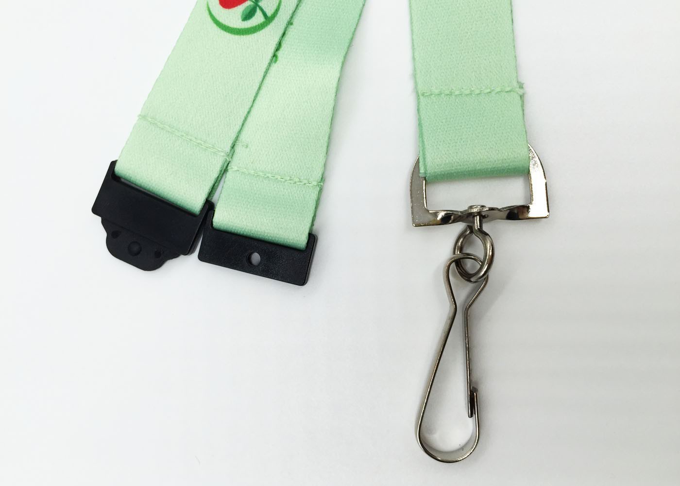 Name Printing Trade Show Lanyards , Polyester Multi Colored Lanyards With Card Holder