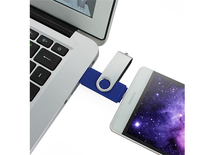 2g 3.0 Red Swivel OTG Usb Flash Drive For Android Smartphone Customized Logo