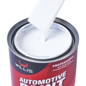 China Metallic White Car Body Touch Up 2k Auto Spray Paint Water Resistance wholesale