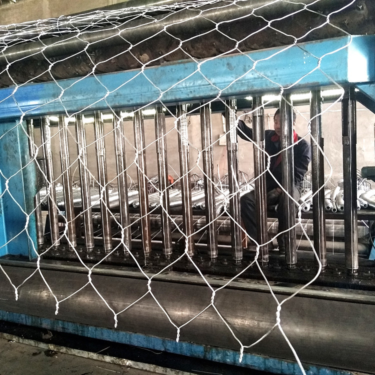 4mm Gabion Baskets Round Flexible Retaining Wall Galvanized For Heavy Stone
