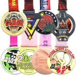 Marathon Running Sports Medal Custom Award Medal Bronze Plated