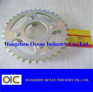 China 520 Pitch Pitch Black Motorcycle Rear Sprockets For Most Motorcycles Easy Installation wholesale