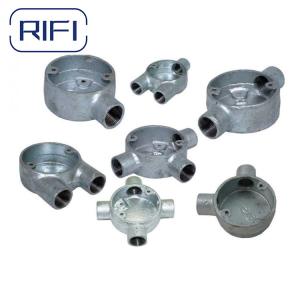 China Malleable Iron Electrical Circular Junction Box Outdoor Round wholesale
