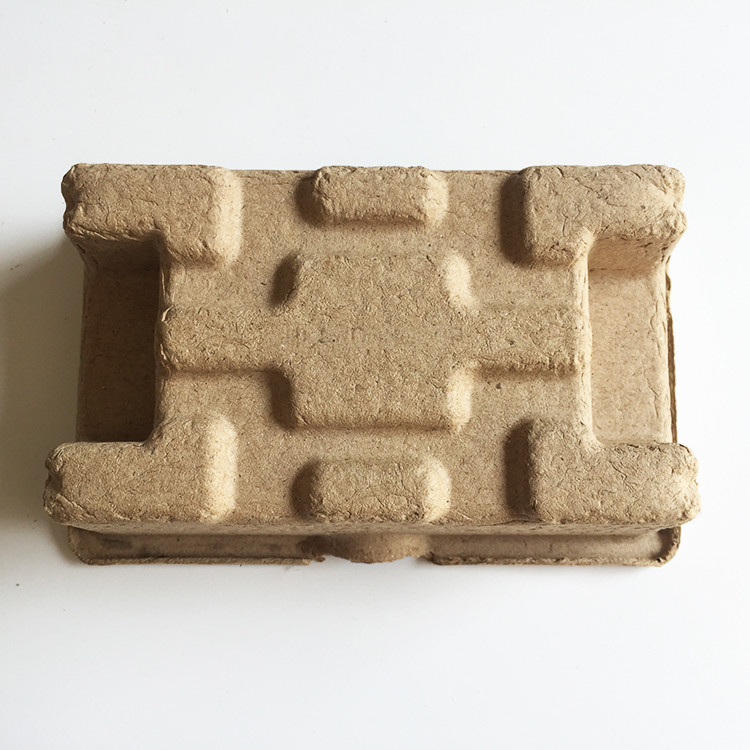 Extensive Use Molded Pulp Tray Packaging Paper Bamboo Wet Press Inner Tray