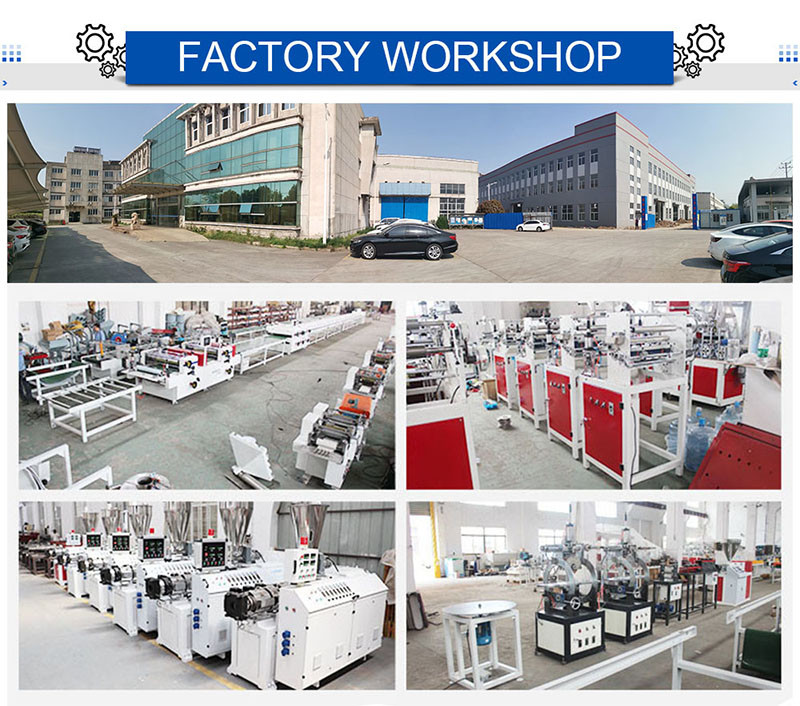 110Kw PE WPC Profile Extrusion Line Making Machine Plastic Wastage Wood Plastic Composite Machine