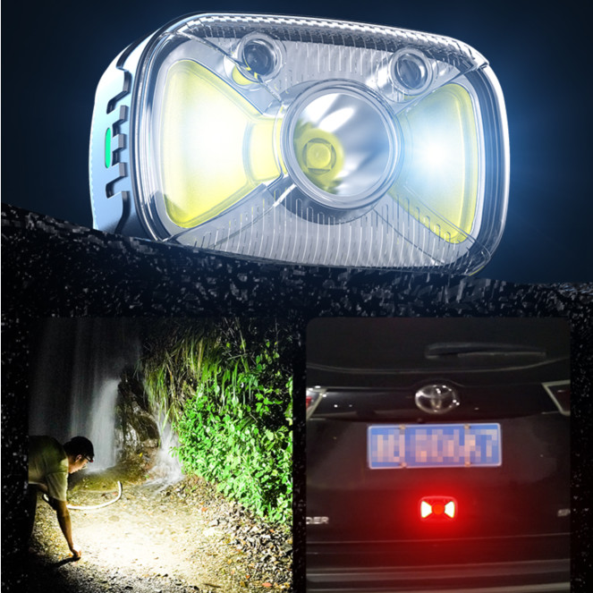 Lumen 8000lm LED Headlamp With Far Light Mode And Kirsite Light