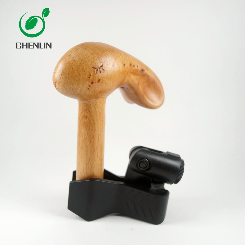OEM ODM Carving Wooden Umbrella Handle Various Color Windproof