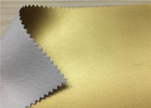 China Custom PU Synthetic Leather , Shoes Faux Leather Abrasion - Resistant on sale
