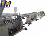 High Efficiency Plastic Pipe Extrusion Line , Plastic Tube Making Machine