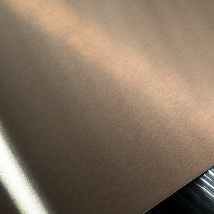 PVD decorative metal material 316L anti-fingerprint coating for stainless steel sheet manufacturers