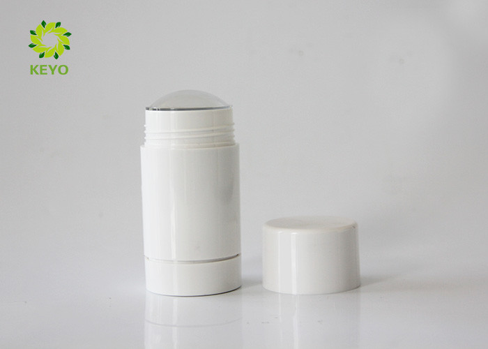 Customized 75g AS Plastic Containers For Body Butter / Body Cream / Body Scrub
