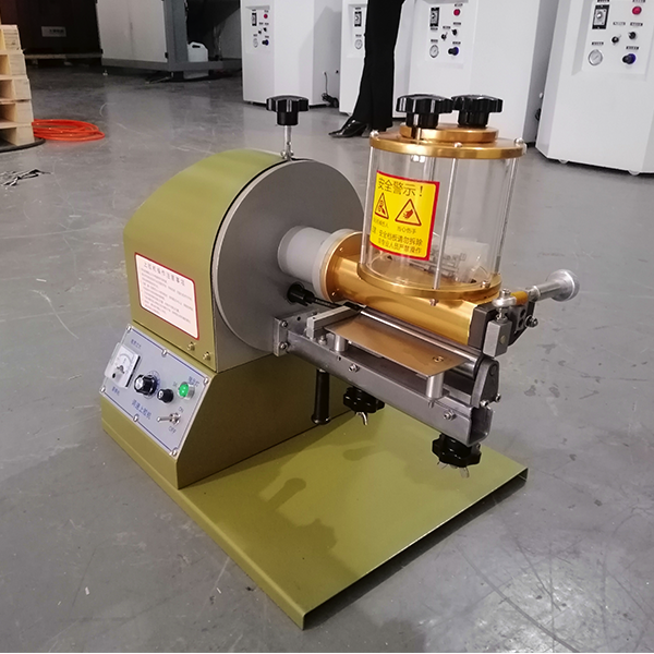 High Precision Leather Gluing Machine Easy Maintenance Seal Type Cementing Machine