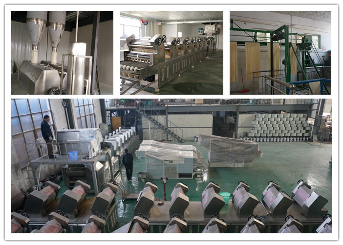 Asian Noodle Production Line Auto Noodle Pasta Machine Great Performance