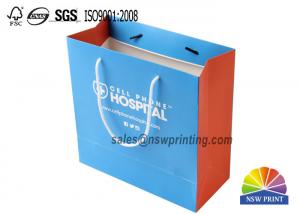 China Printed In Spot Color Matt Laminated Portable Paper Packaging Bags For Medical Product wholesale