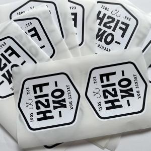 China Custom Private Coated Thermal Paper Labels Adhesive Sticker Printing wholesale
