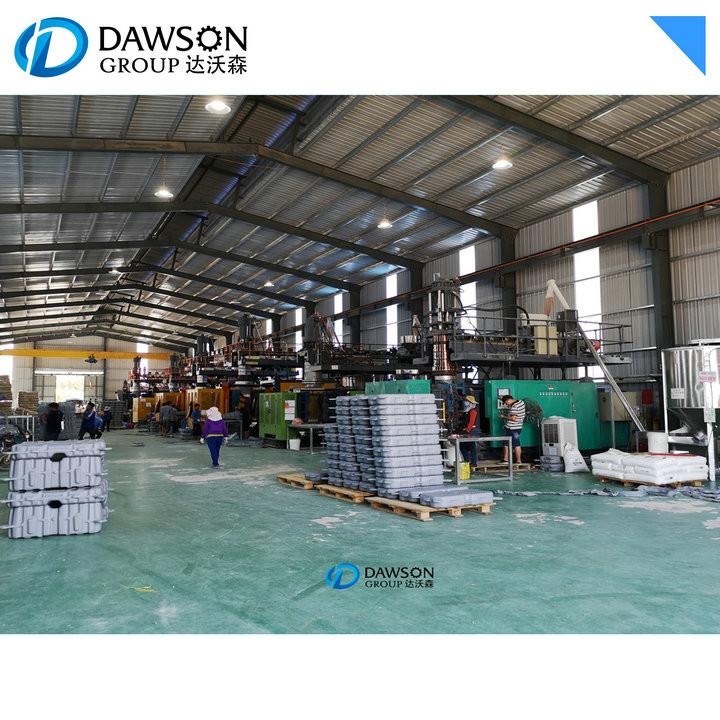 HDPE Plastic Water Surface Floating Solar Top Rating Solar Panel System Making by Blow Moulding Machine